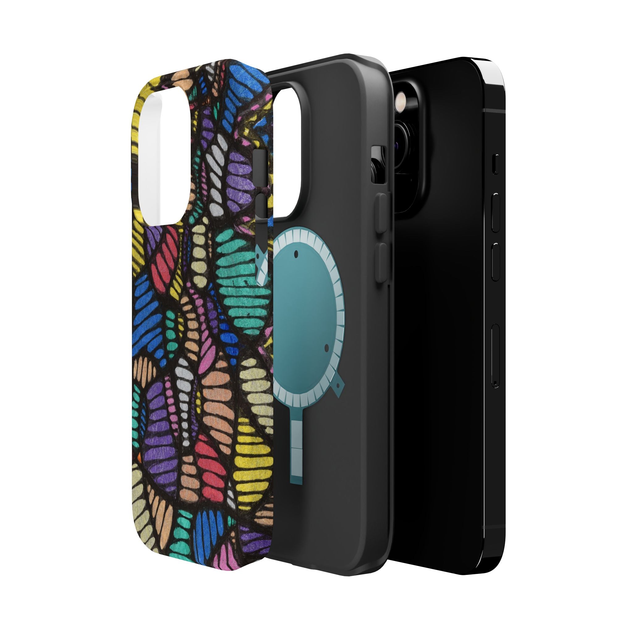 Colorful Magnetic Tough Phone Cases for Stylish Protection