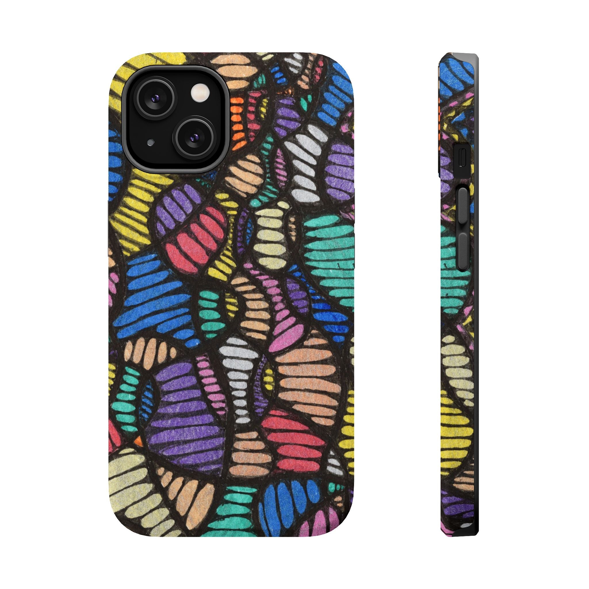 Colorful Magnetic Tough Phone Cases for Stylish Protection