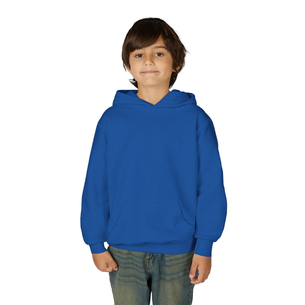 Blue Dragon Youth Hooded Sweatshirt – Fantasy Watercolor Art