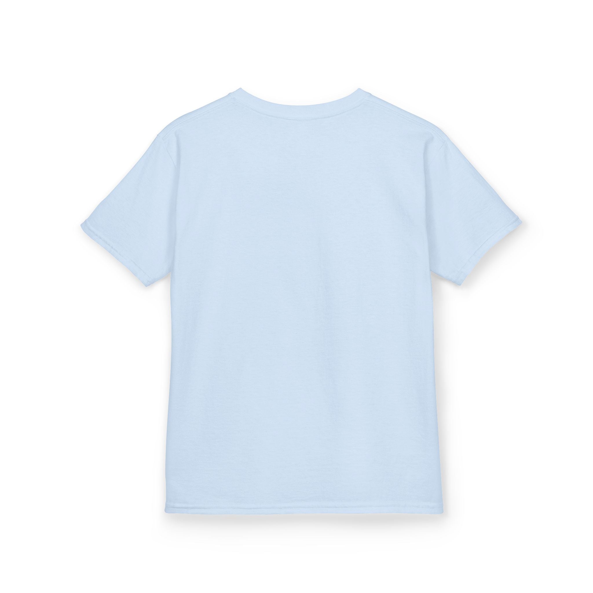 Dragon Over Town Kids T-Shirt – Fantasy Village Tee (White)