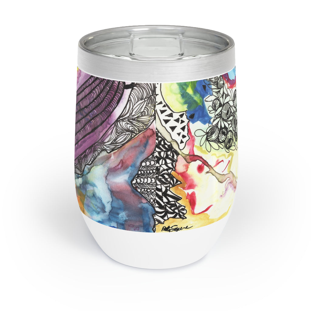 Artist Designed Chill Wine Tumbler