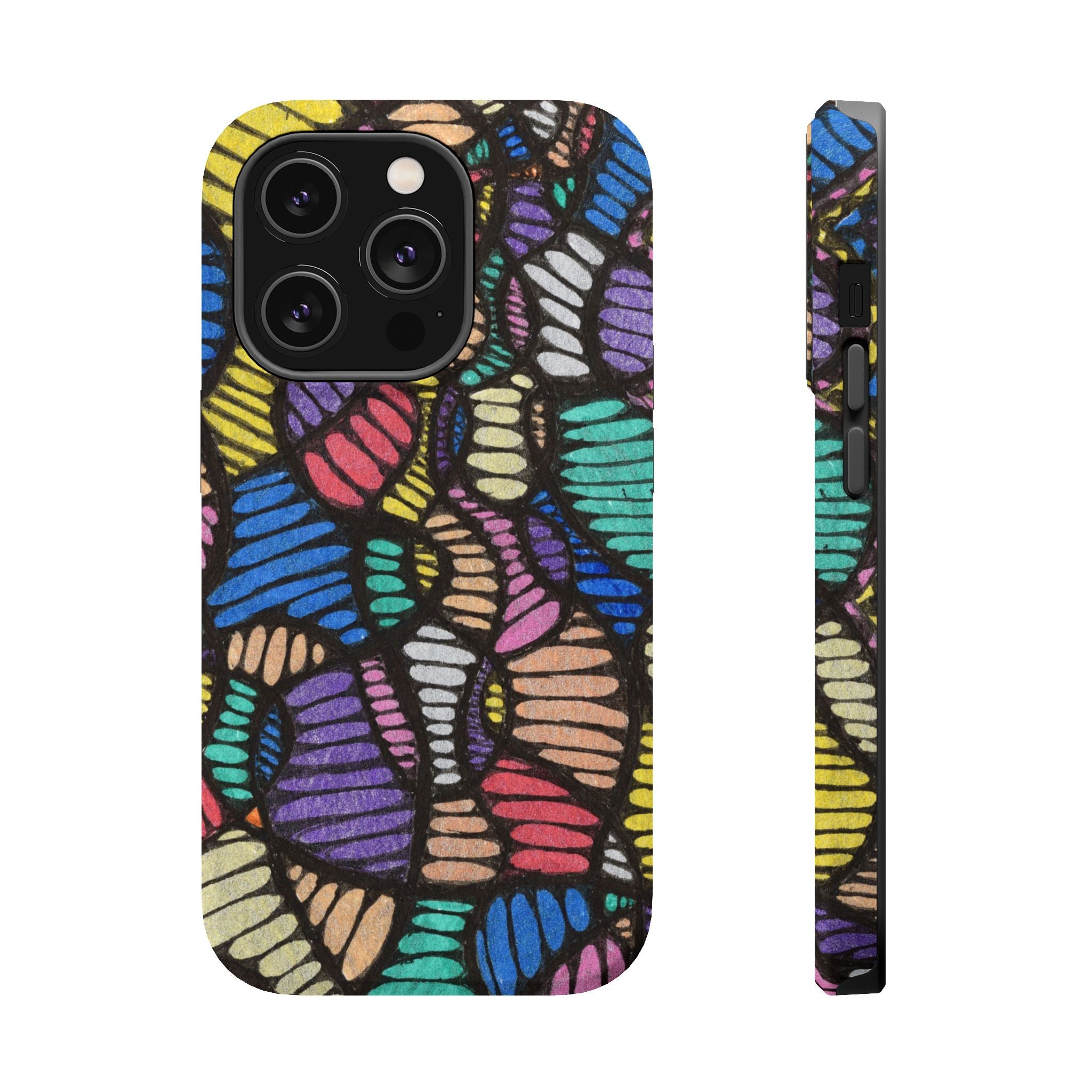 Colorful Magnetic Tough Phone Cases for Stylish Protection