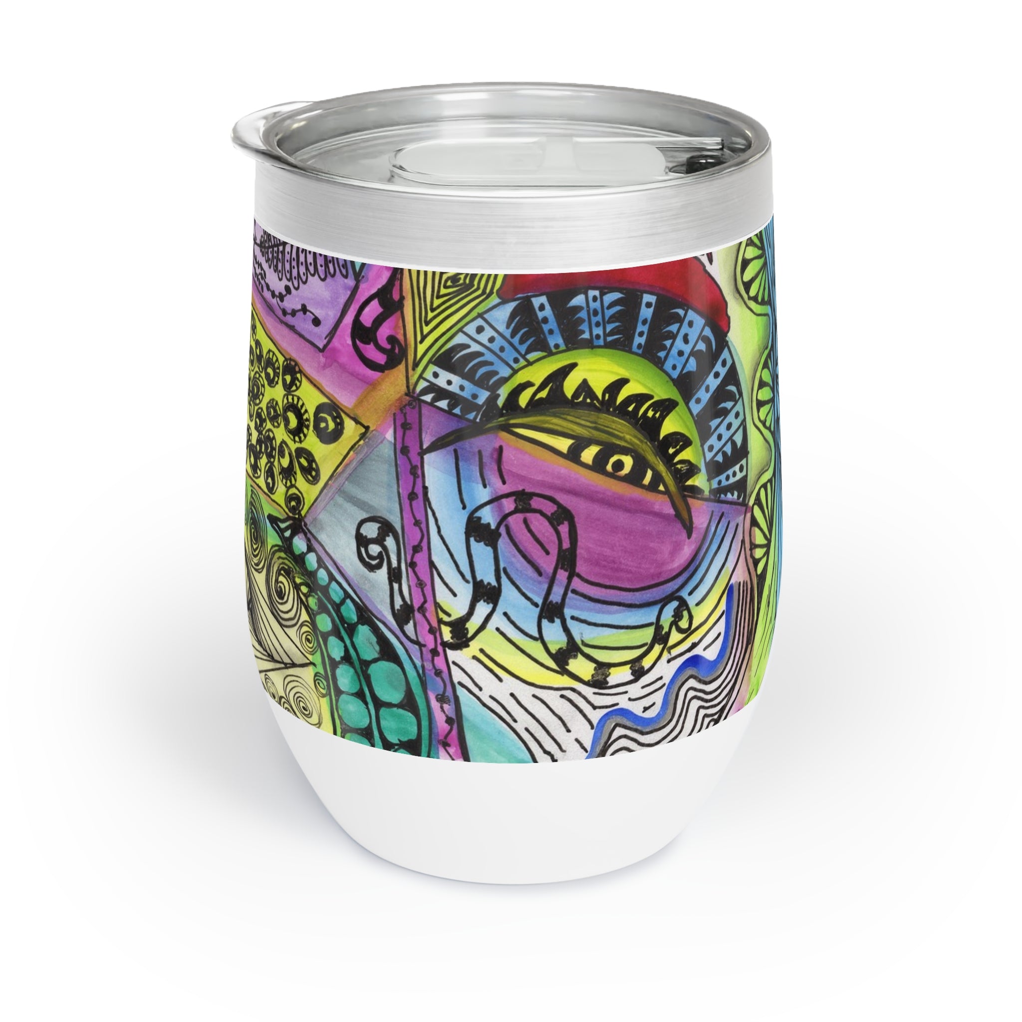 Artist Designed Chill Wine Tumbler