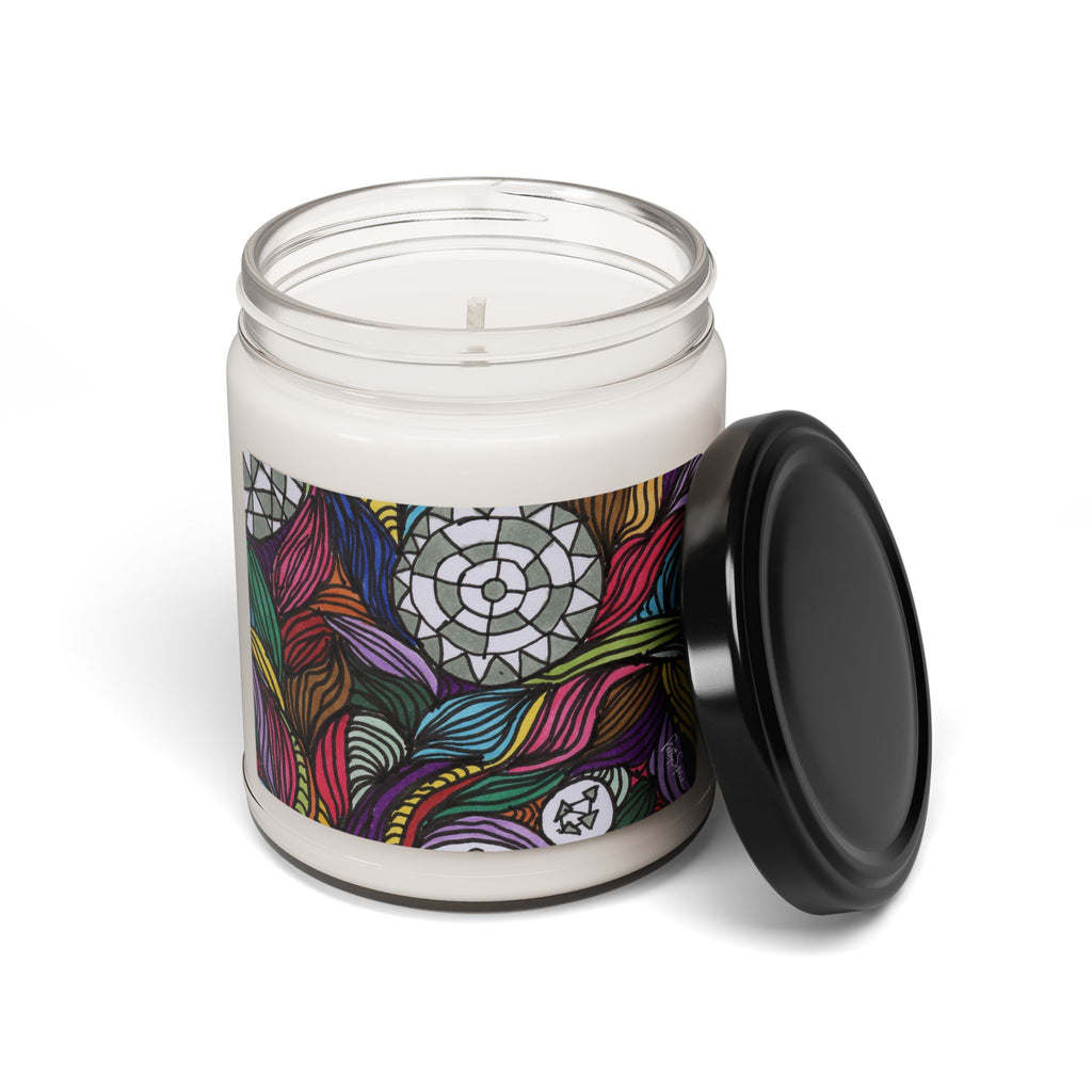 Artist Designed Soy Candle, 9oz