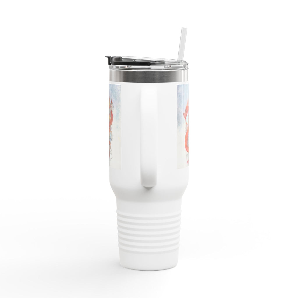 Red Dragon Village 40oz Insulated Travel Mug – Fantasy Art Tumbler