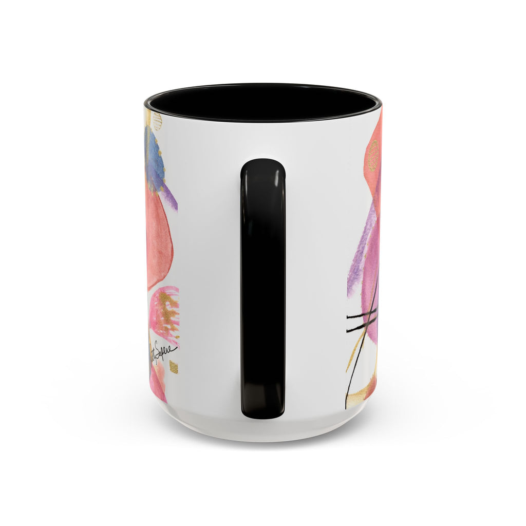 Dandelion Dreams Watercolor Art Mug – Accent Coffee Mug (15oz)