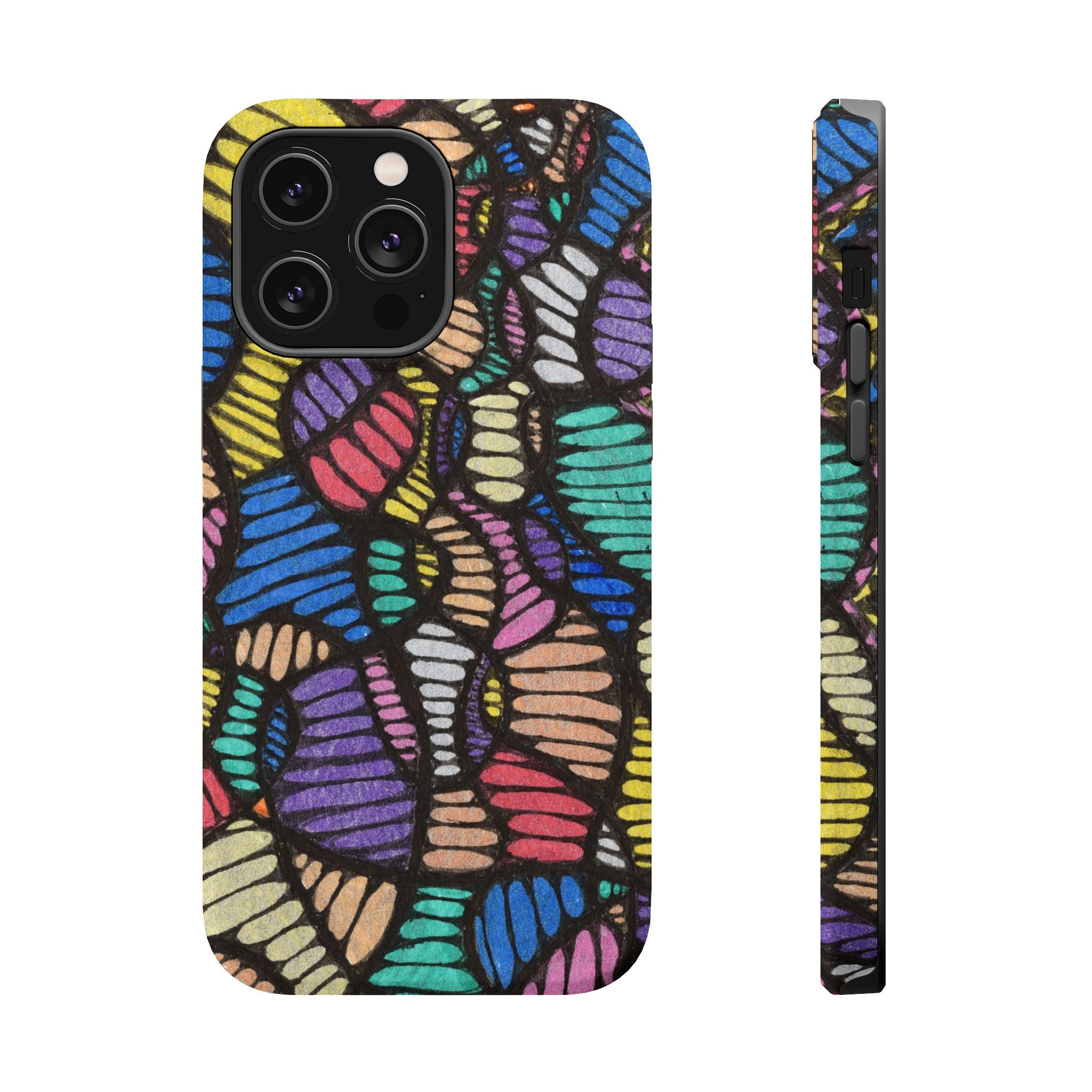 Colorful Magnetic Tough Phone Cases for Stylish Protection