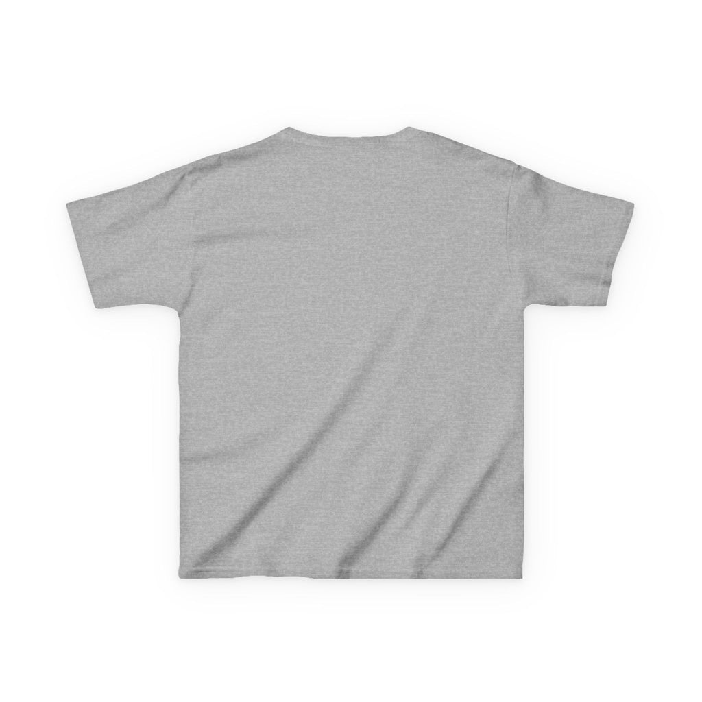 Dragon Over Town Kids T-Shirt – Fantasy Village Tee (White)