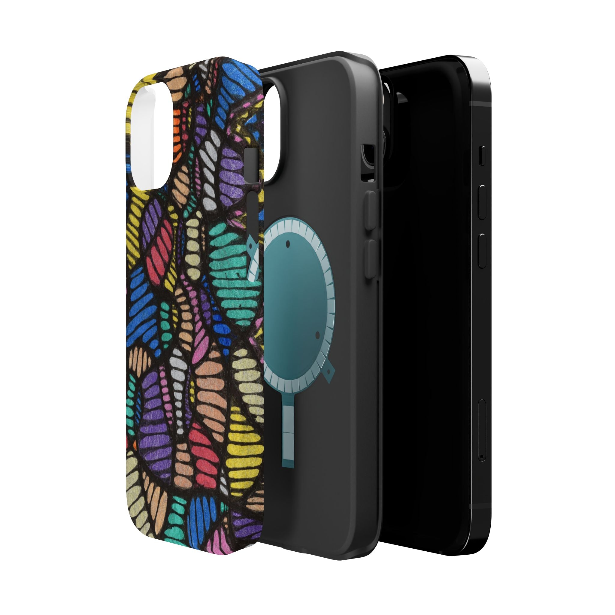 Colorful Magnetic Tough Phone Cases for Stylish Protection
