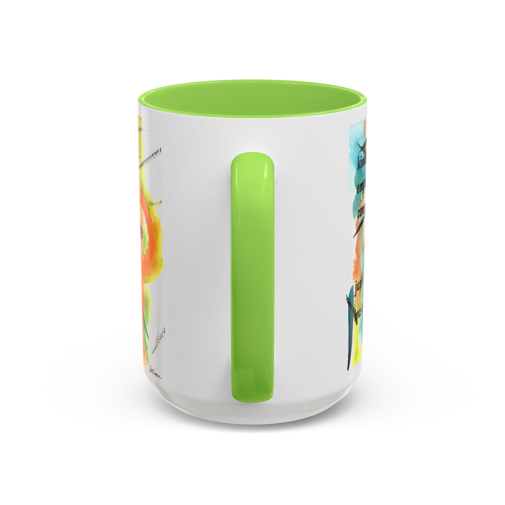 Kindness Watercolor Mug – Love, Empathy & Inclusion 11oz/15oz