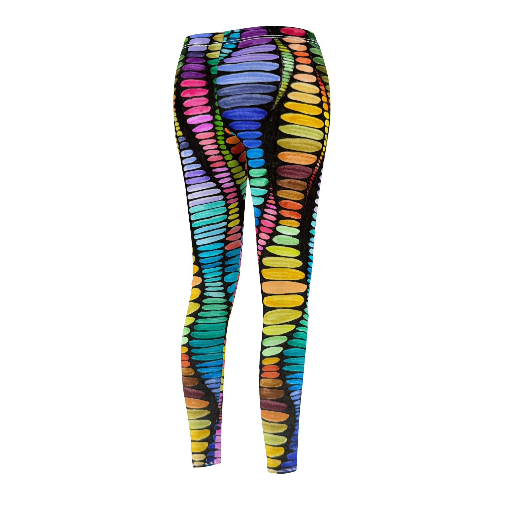 Women's Cut & Sew Casual Leggings (AOP)