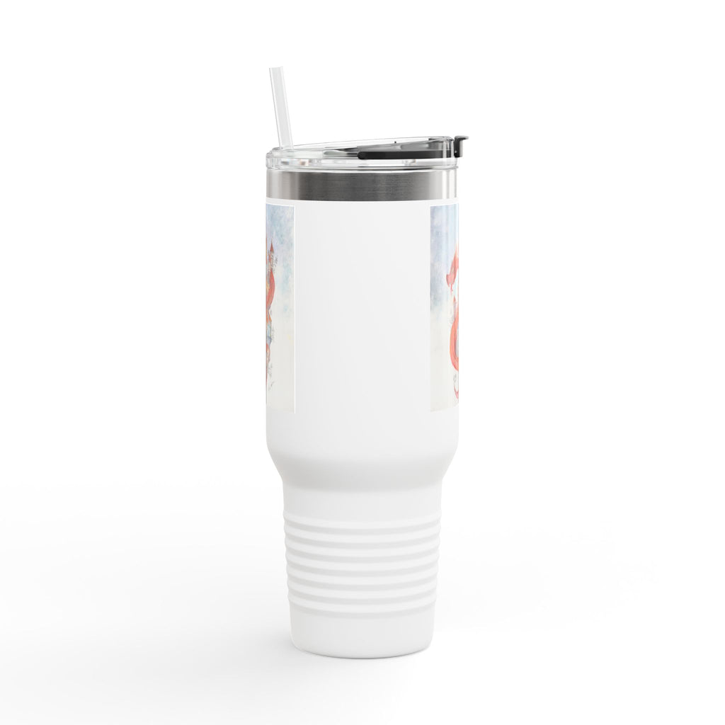 Red Dragon Village 40oz Insulated Travel Mug – Fantasy Art Tumbler