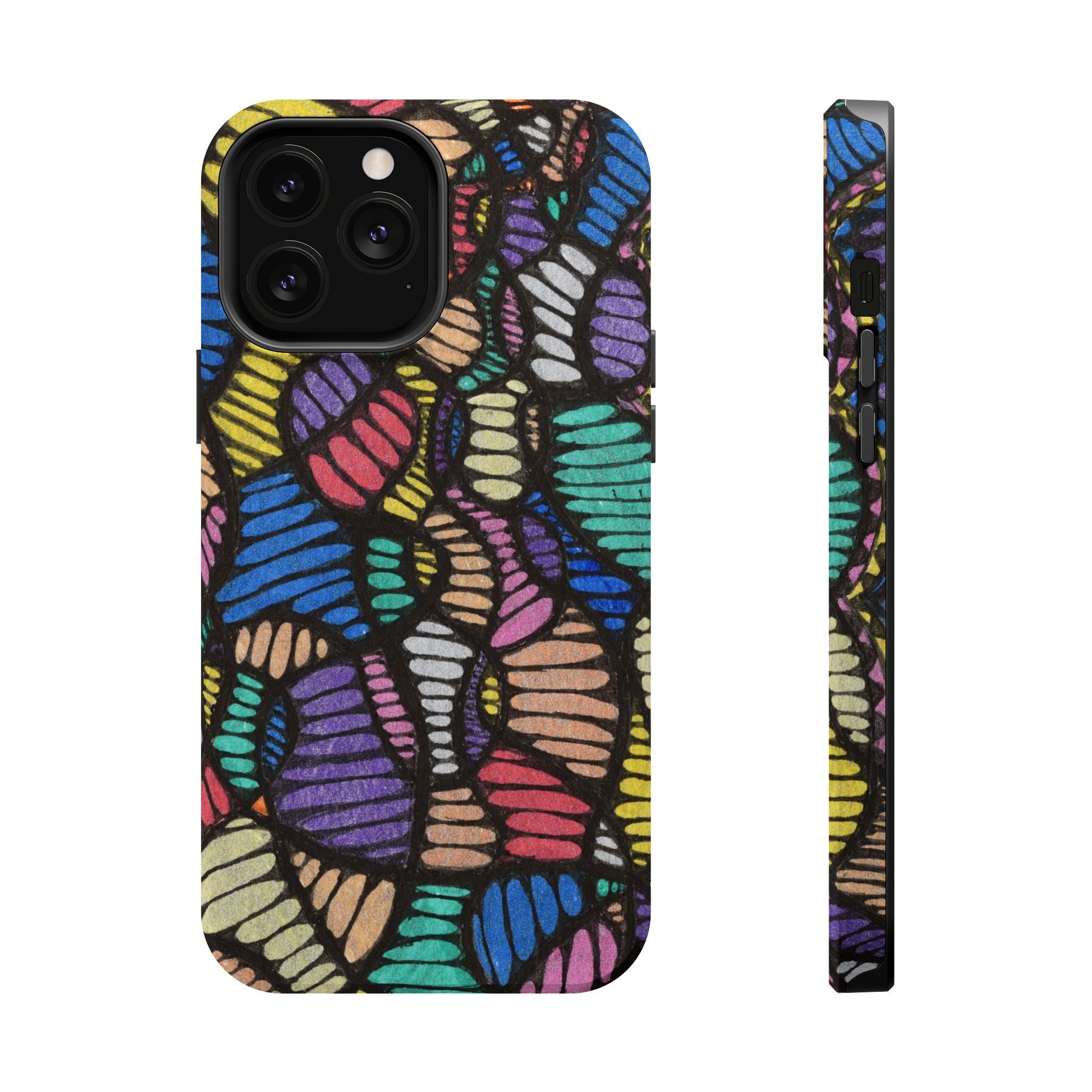 Colorful Magnetic Tough Phone Cases for Stylish Protection