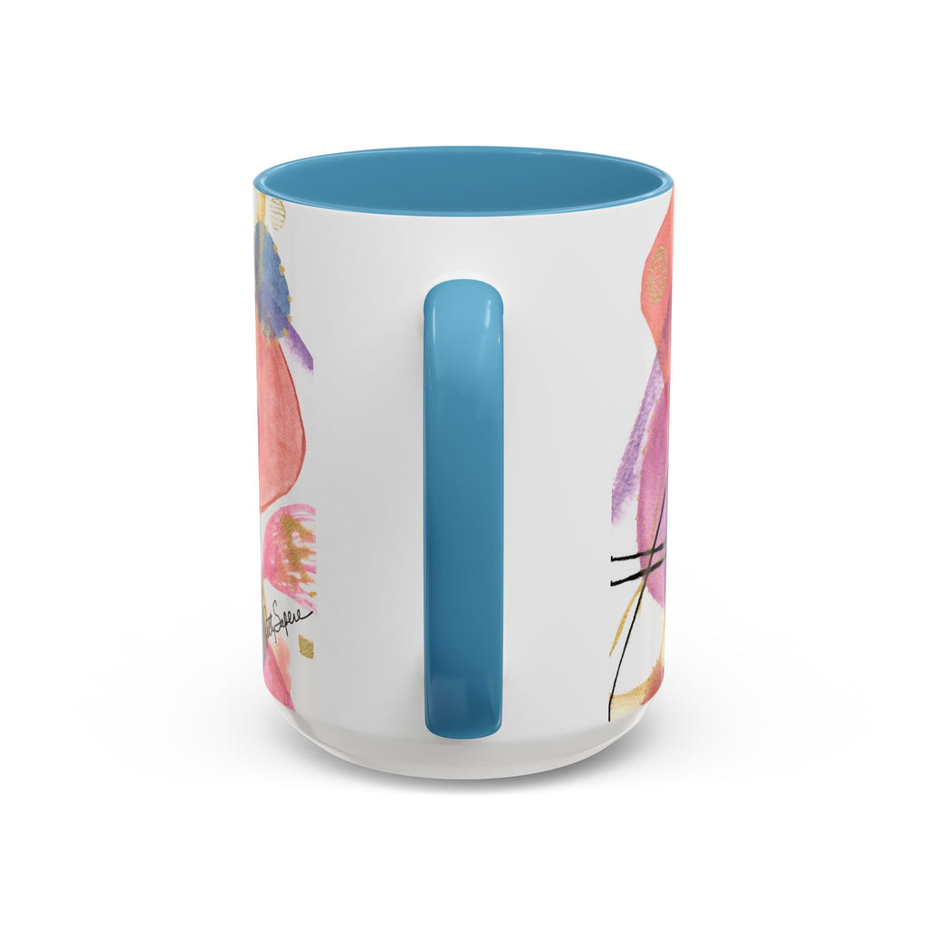 Dandelion Dreams Watercolor Art Mug – Accent Coffee Mug (15oz)