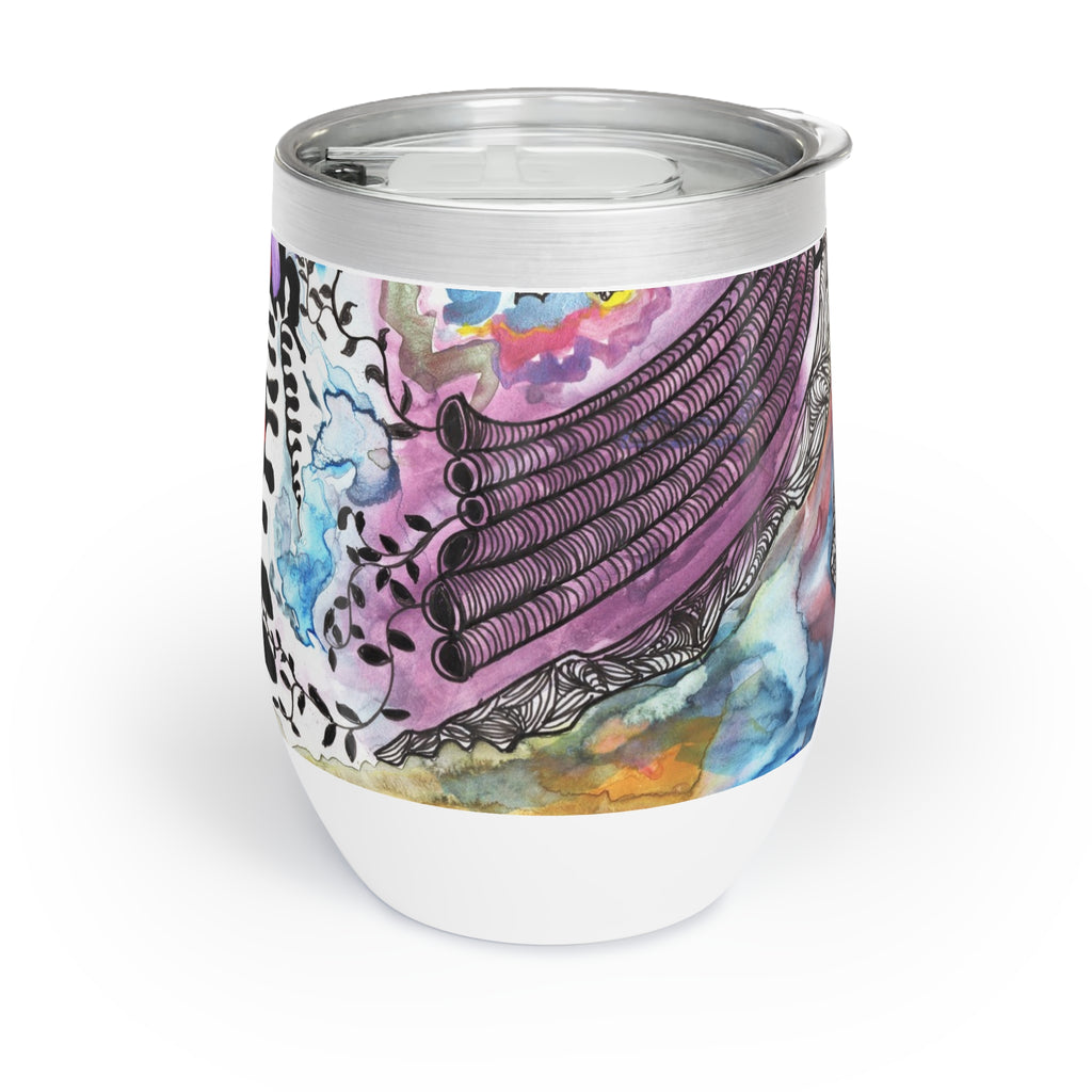 Artist Designed Chill Wine Tumbler