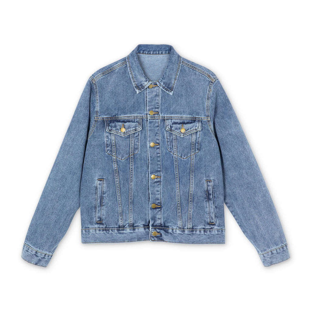 Men's Colorful Denim Jacket
