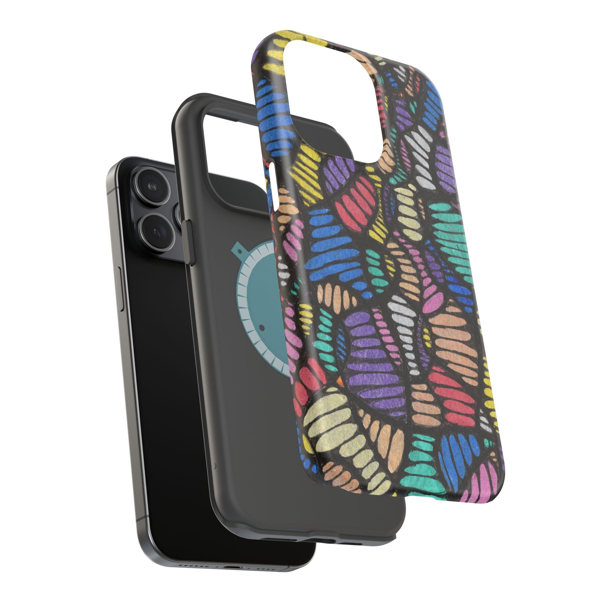 Colorful Magnetic Tough Phone Cases for Stylish Protection