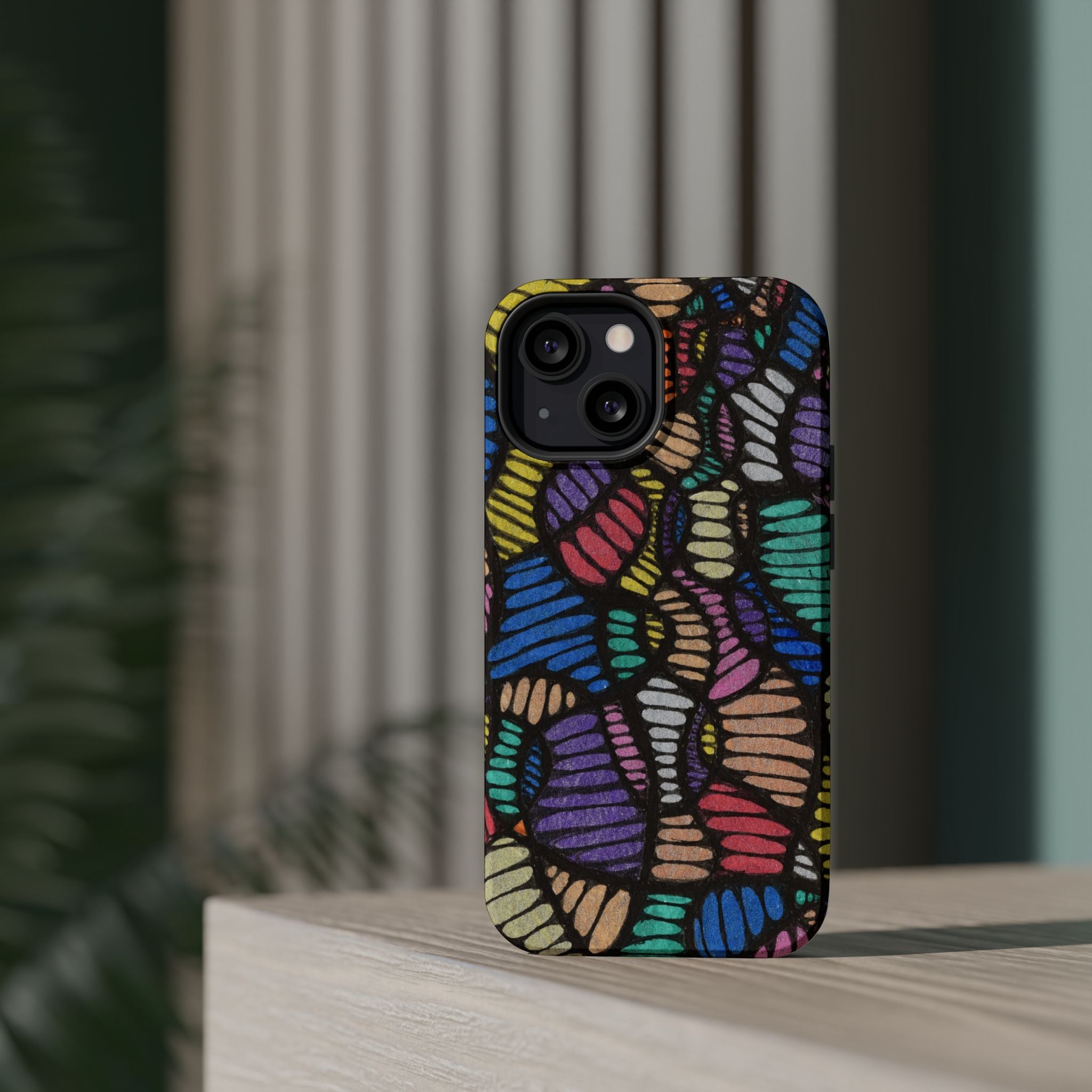 Colorful Magnetic Tough Phone Cases for Stylish Protection
