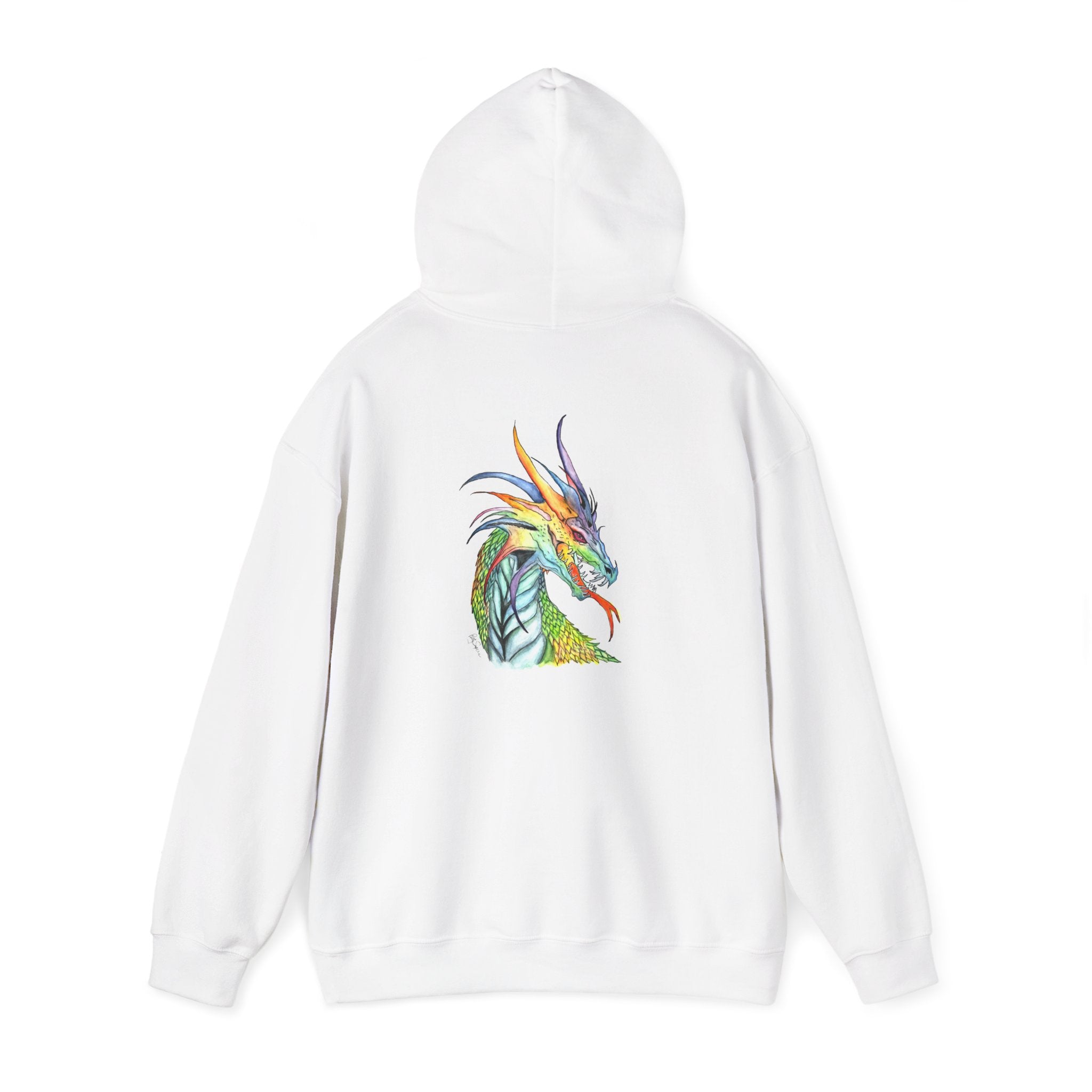 Copy of Copy of Vibrant Dragon Hoodie - Unisex Heavy Blend™ Sweatshirt for Fantasy Lovers, Gifts for Her, Cozy Wear, Artistic Apparel, Unique Sweatshirts