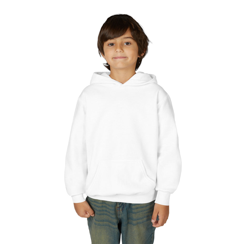 Blue Dragon Youth Hooded Sweatshirt – Fantasy Watercolor Art
