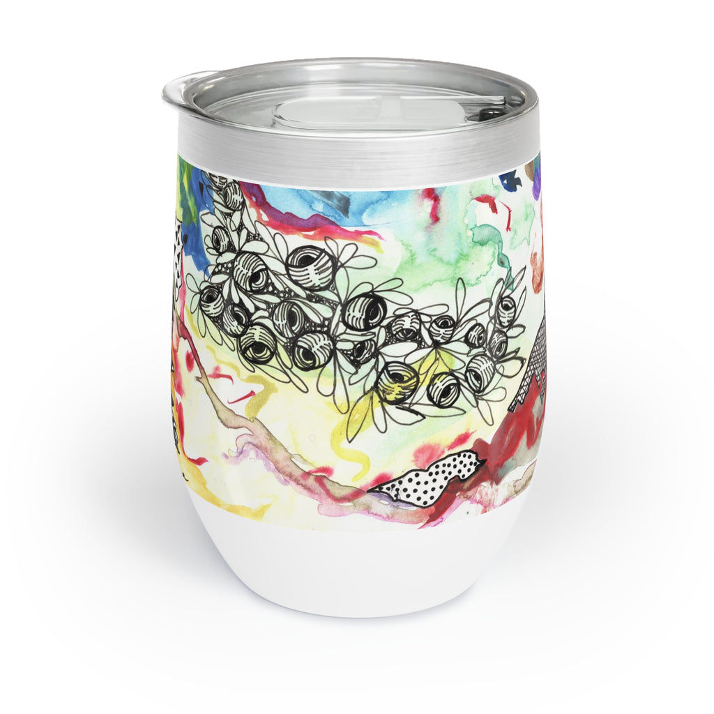 Artist Designed Chill Wine Tumbler