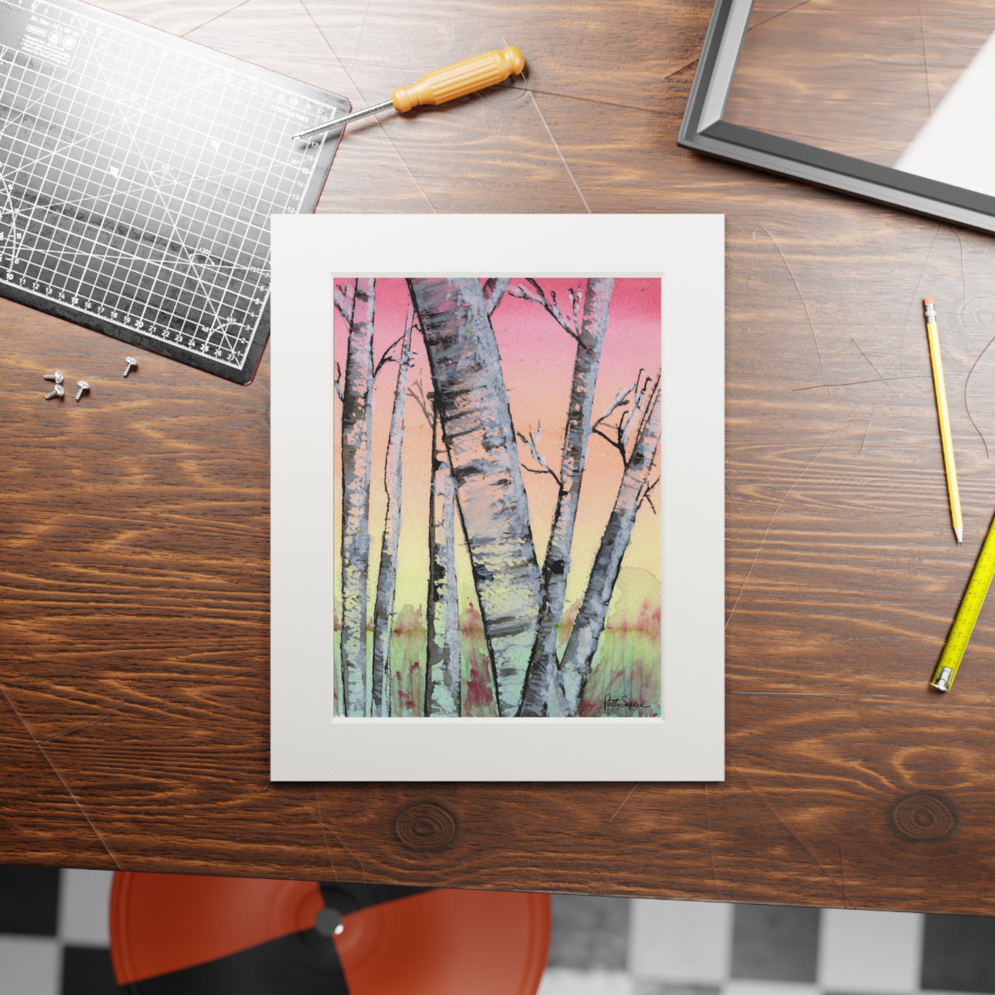 Fine Art Prints (Passepartout Paper Frame)