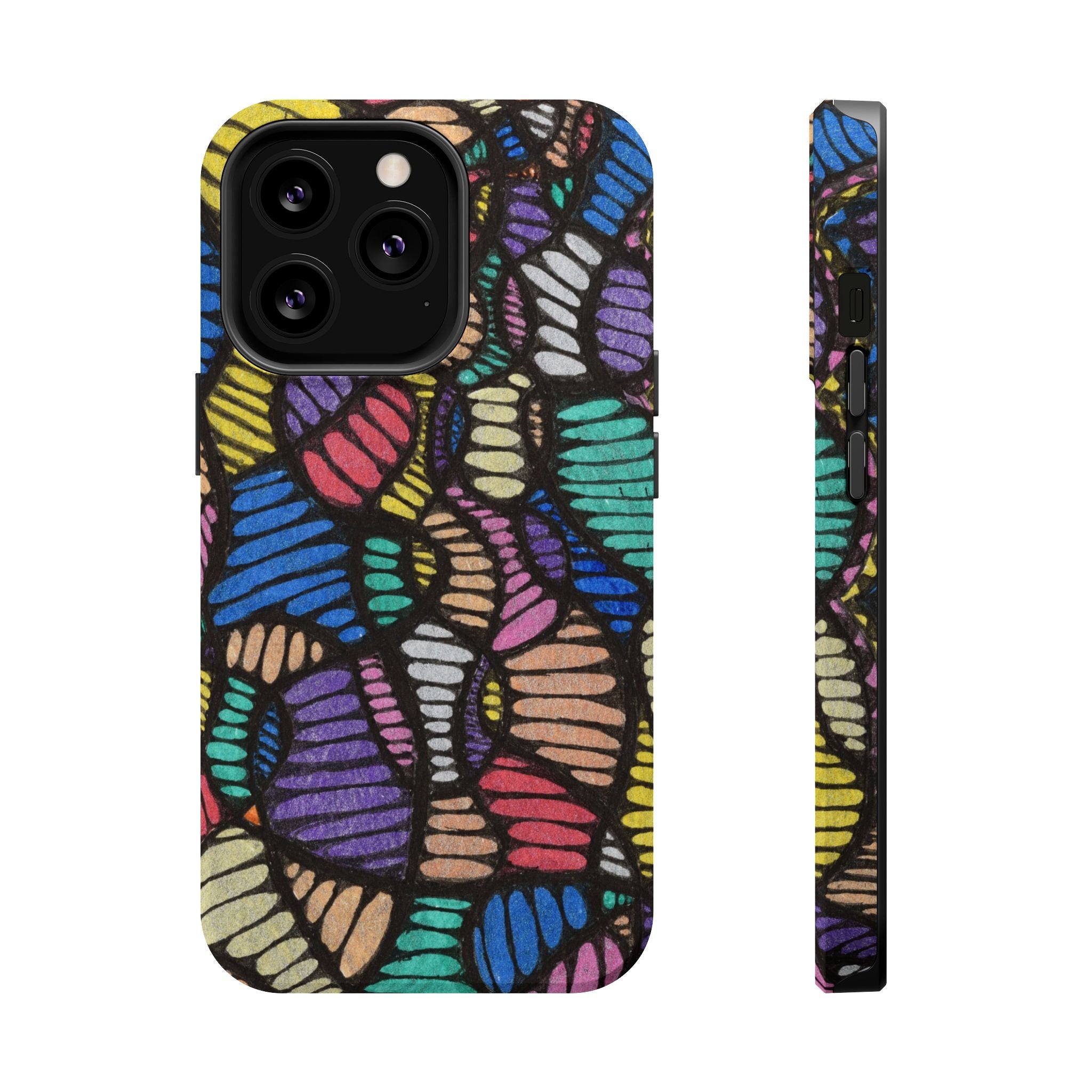 Colorful Magnetic Tough Phone Cases for Stylish Protection