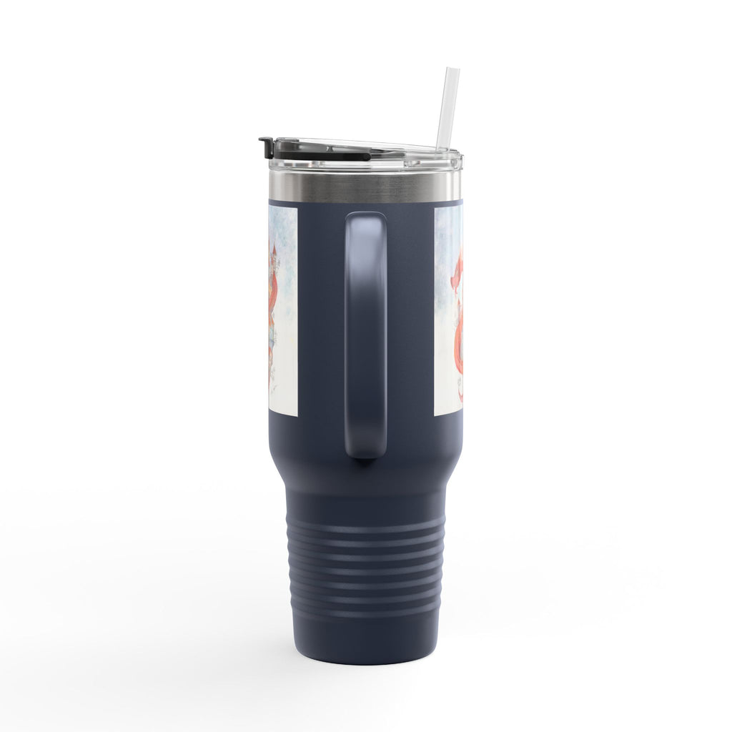 Red Dragon Village 40oz Insulated Travel Mug – Fantasy Art Tumbler